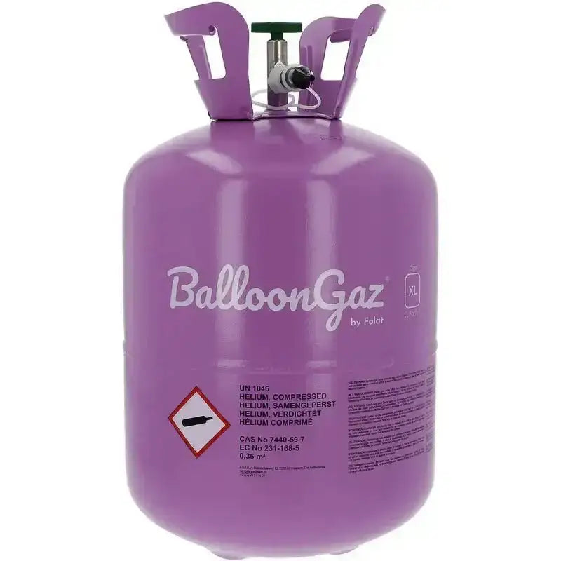 Kies voor een helium tank met 99,9% pure helium! - Ballonnenshop.nl