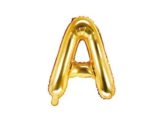 Gouden letter ballonnen - Ballonnenshop.nl