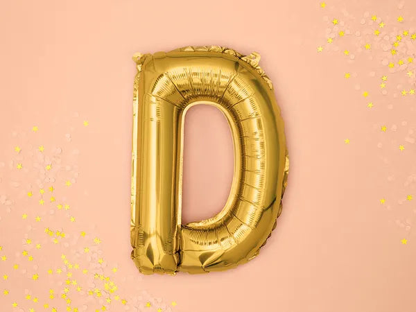 Letter Ballon D Goud - 35 cm