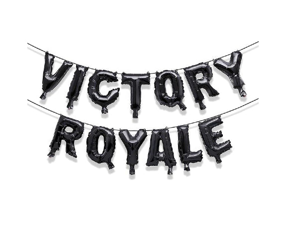 Fortnite Victory Royale Letter Ballonnen