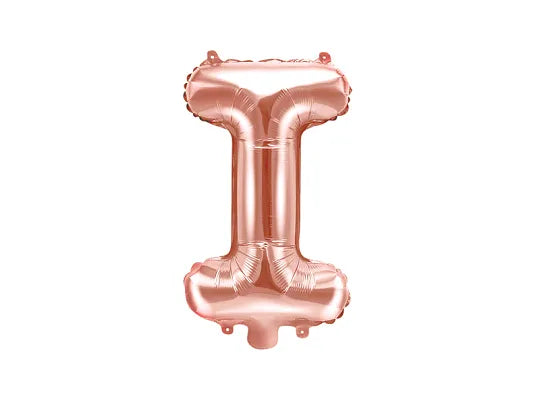Letter Ballon I Rose Goud - 35 cm