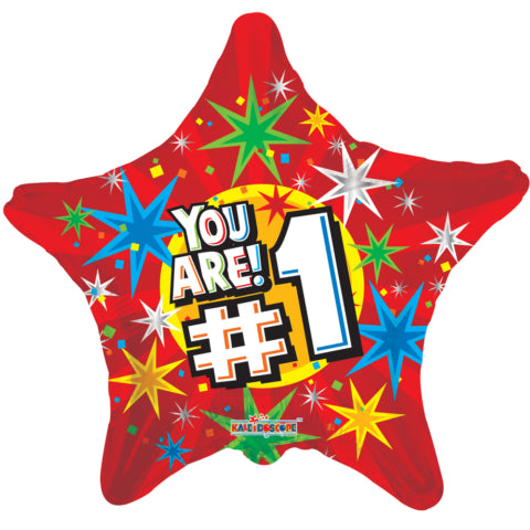 You're # 1 Helium Ballon - 45 cm