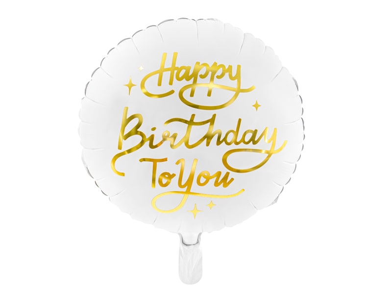 Happy Birthday To You Helium Ballon 35 cm