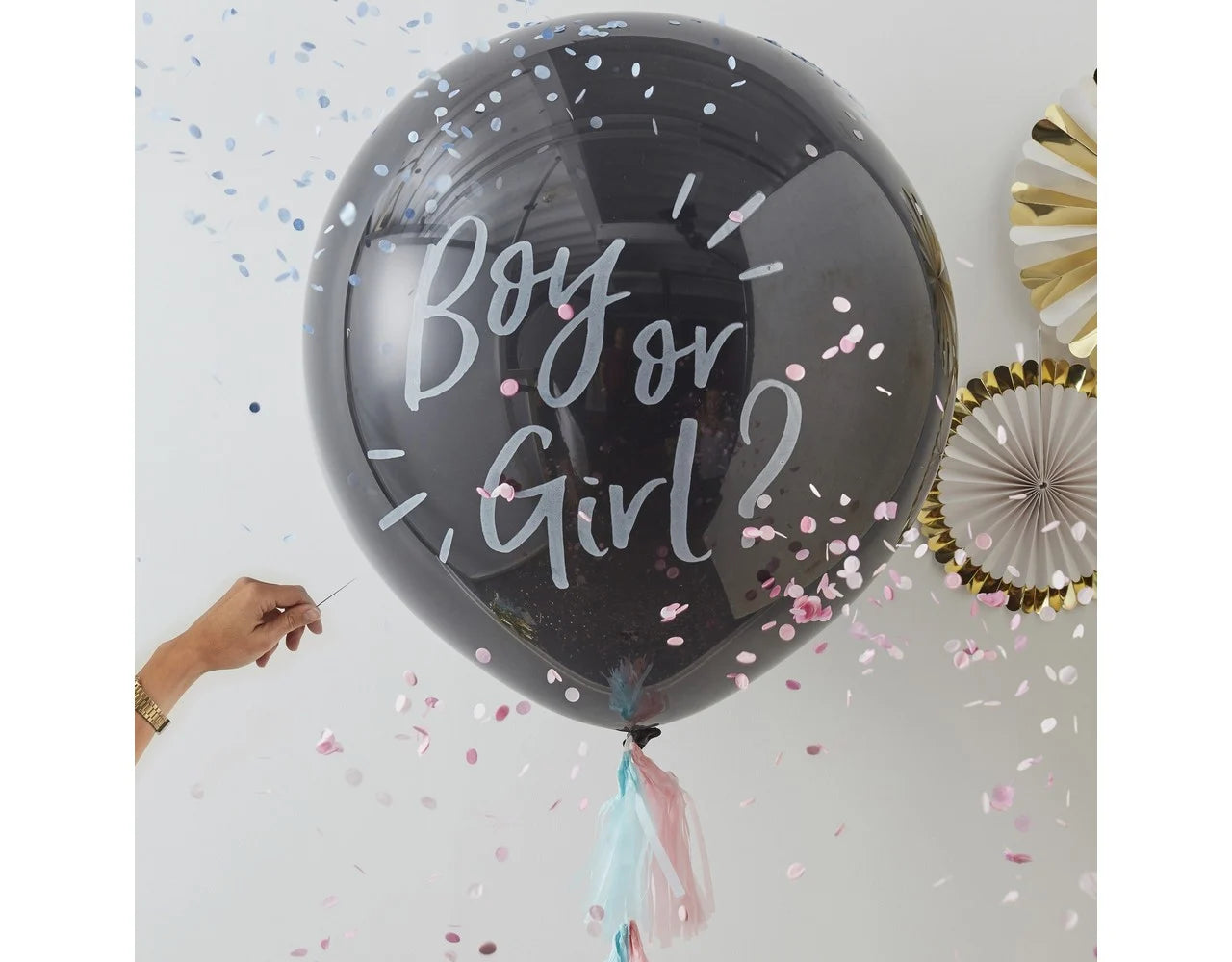 Gender Reveal Ballon - Boy or Girl - 91 cm