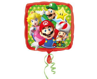 Mario Helium Ballon - Gevuld Met Helium - 43 cm