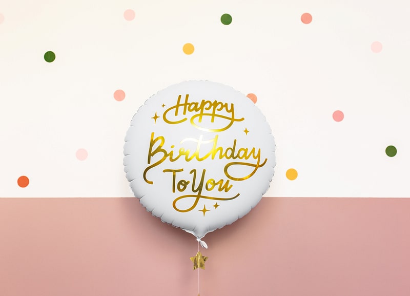Happy Birthday To You Helium Ballon 35 cm