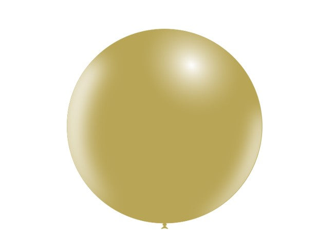 Gele Mega Ballon Vintage XL 91 cm