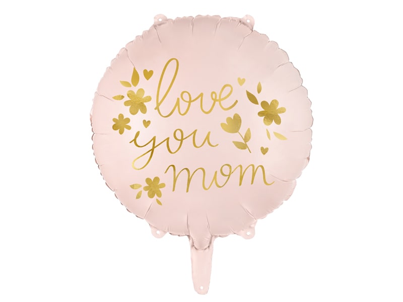 Love You Mom Helium Ballon 45 cm