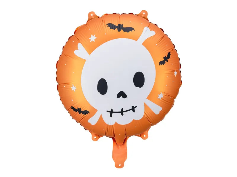 Doodshoofd Helium Ballon - Gevuld Met Helium - 45 cm