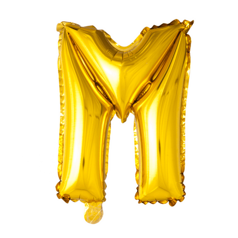 Letter Ballon M Goud 102 cm