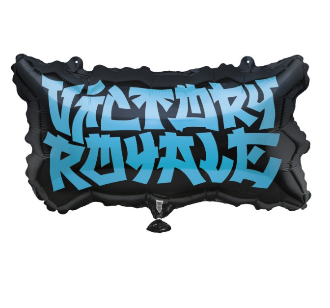 Victory Royale Helium Ballon - Gevuld Met Helium - 56 cm