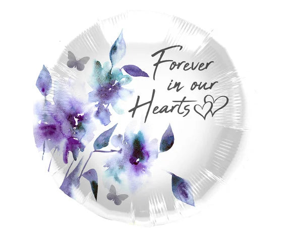 Forever In Our Hearts Helium Ballon - 45 cm