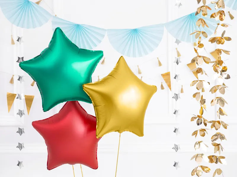 Gouden Ster Helium Ballon 48 cm