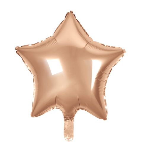 Ster Rose Goud Helium Ballon - 46 cm