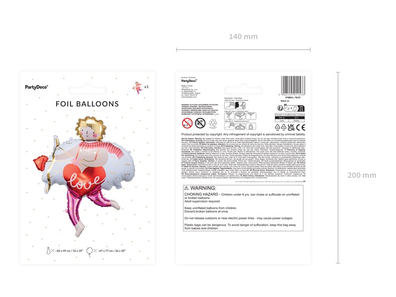 Cupido Helium Ballon 99 cm