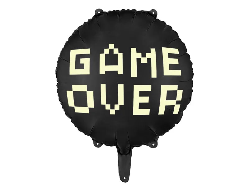Game Over Helium Ballon - Gevuld Met Helium - 45 cm