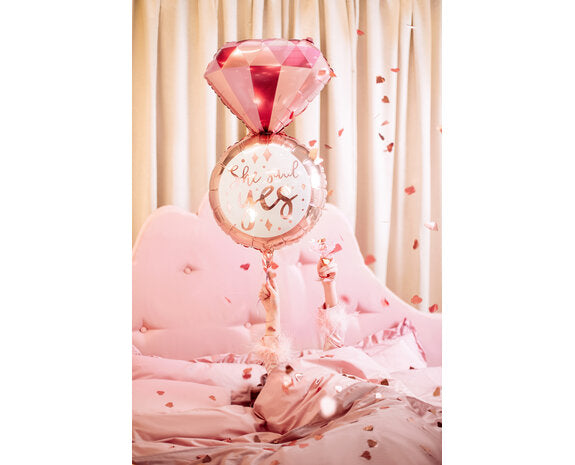 She Said Yes Helium Ballon 72 cm