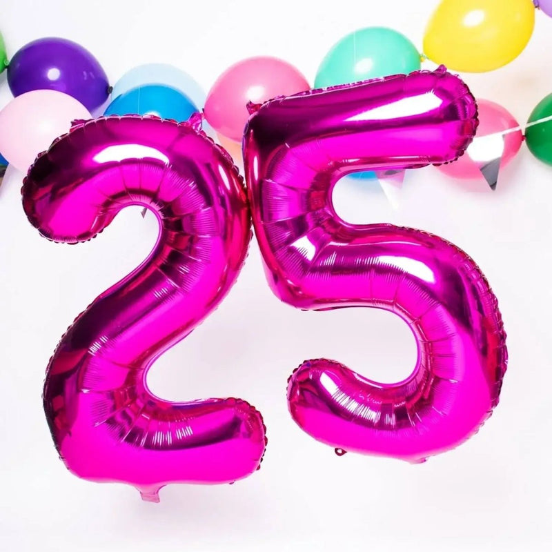 2 Jaar Cijfer Roze XL Ballon - Ballonnenshop.nl
