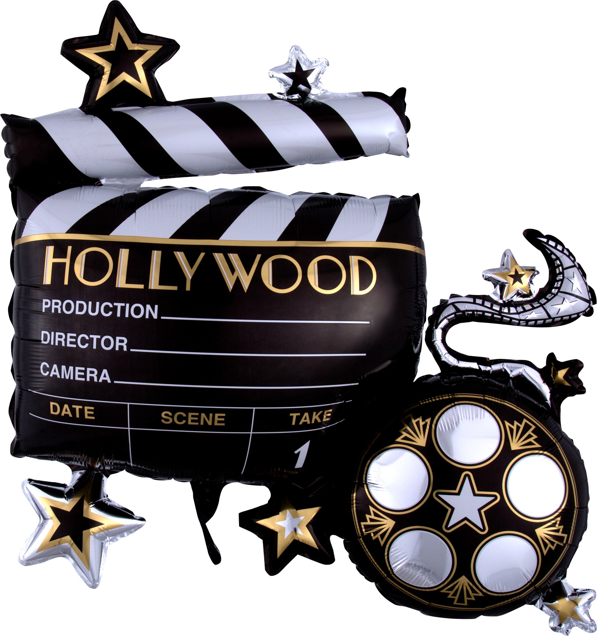 Hollywood Helium Ballon - Gevuld Met Helium - 76cm