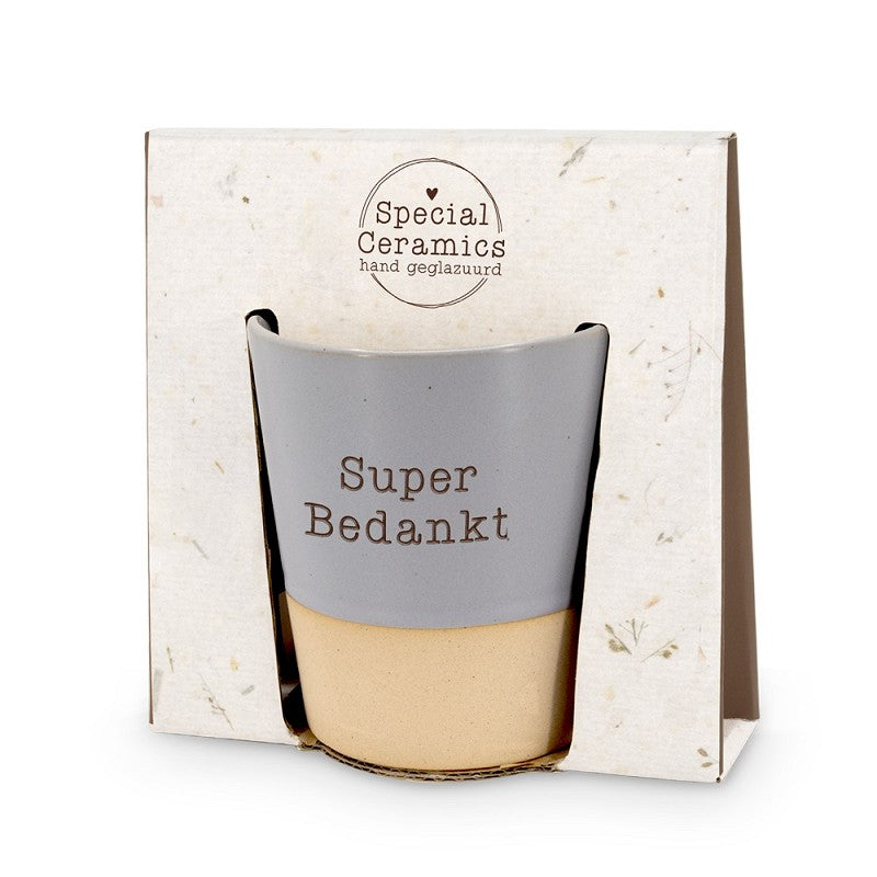Beker - Super Bedankt