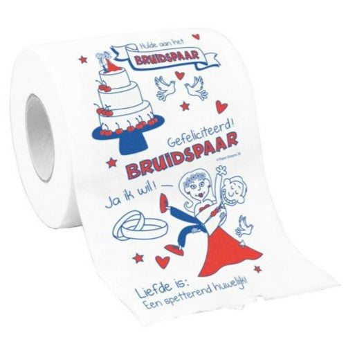 Toiletpapier - Bruidspaar