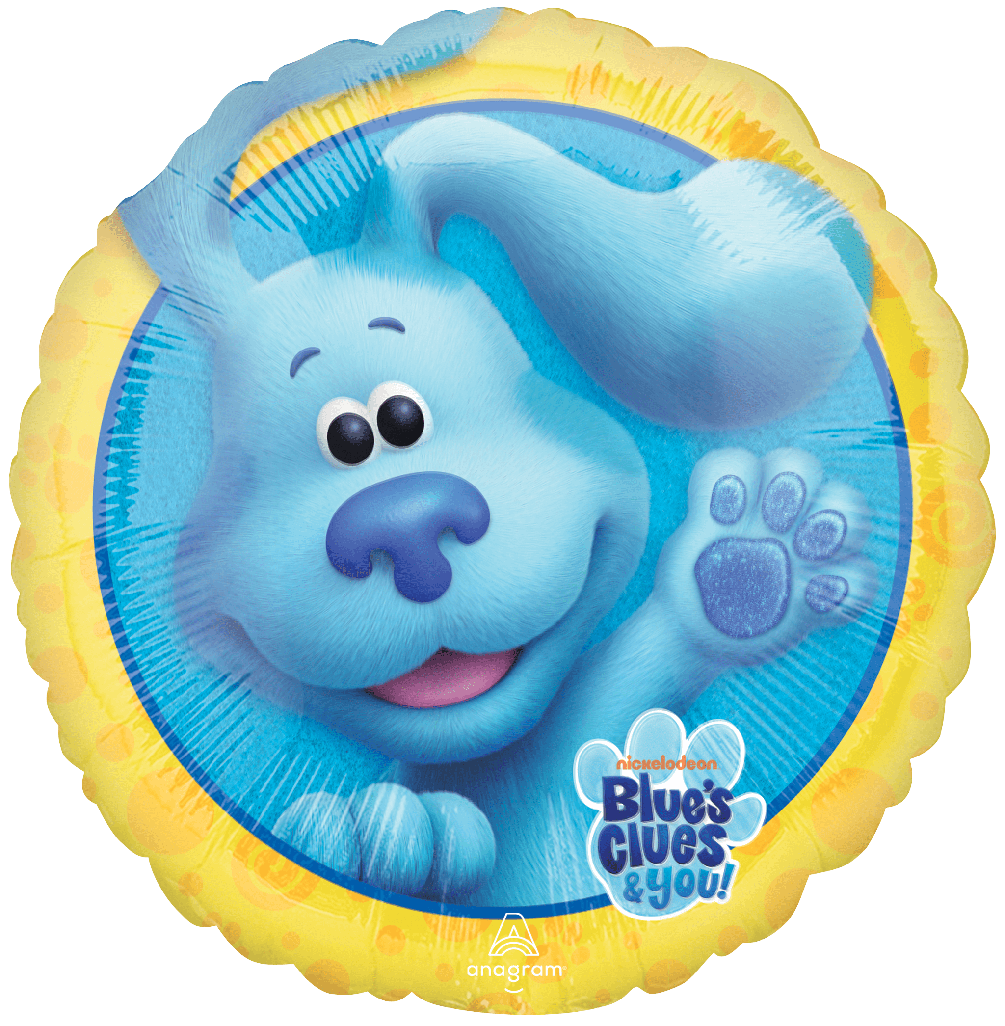 Blue's Clues Helium Ballon - Gevuld Met Helium - 46 cm