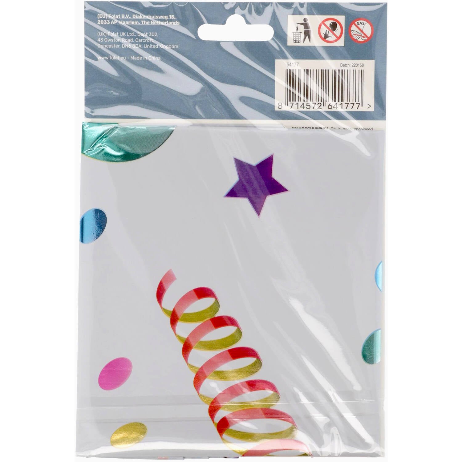 Cijfer Ballon 7 - Joyful Party - 86 cm