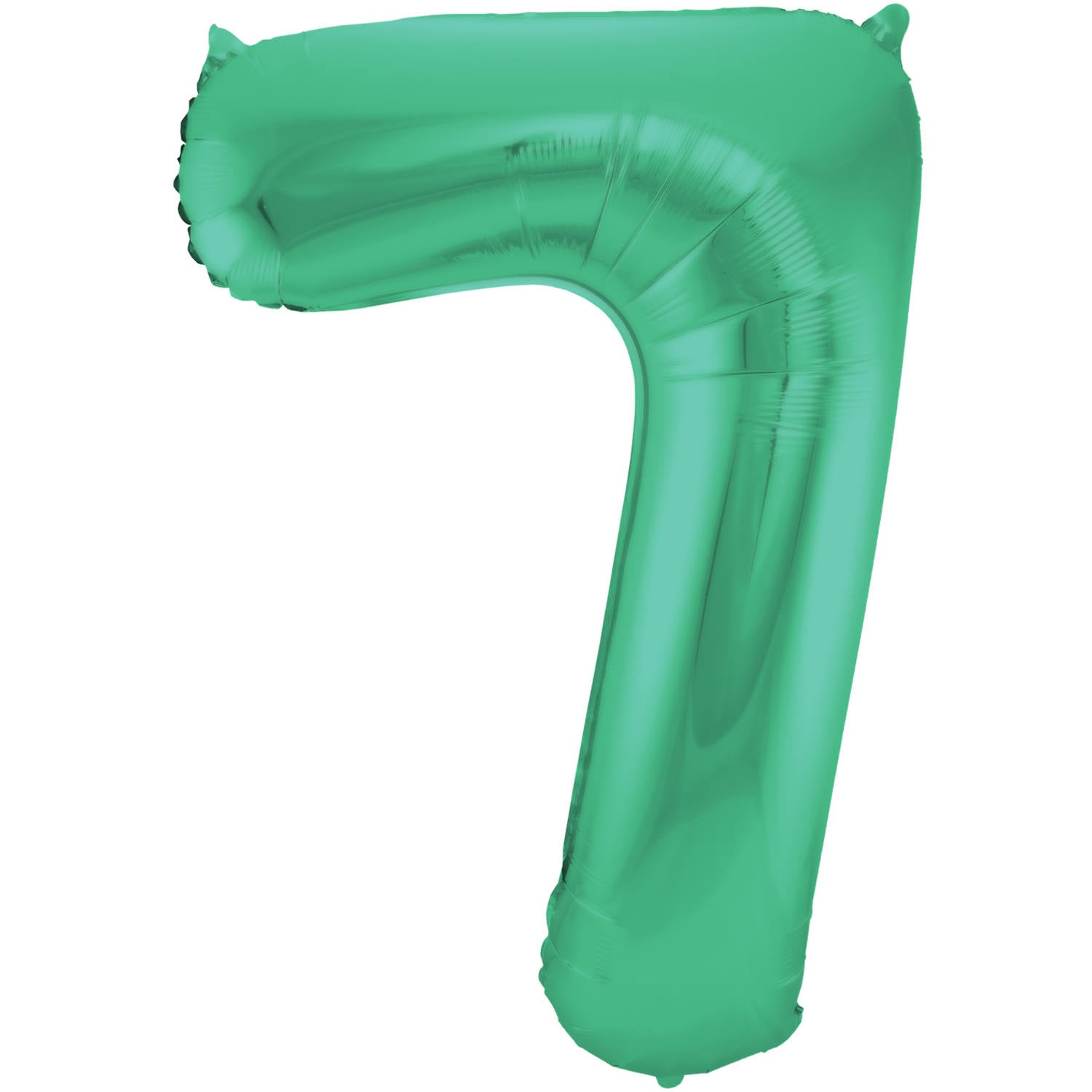 Cijfer Ballon 7 - Licht Groen - 86 cm