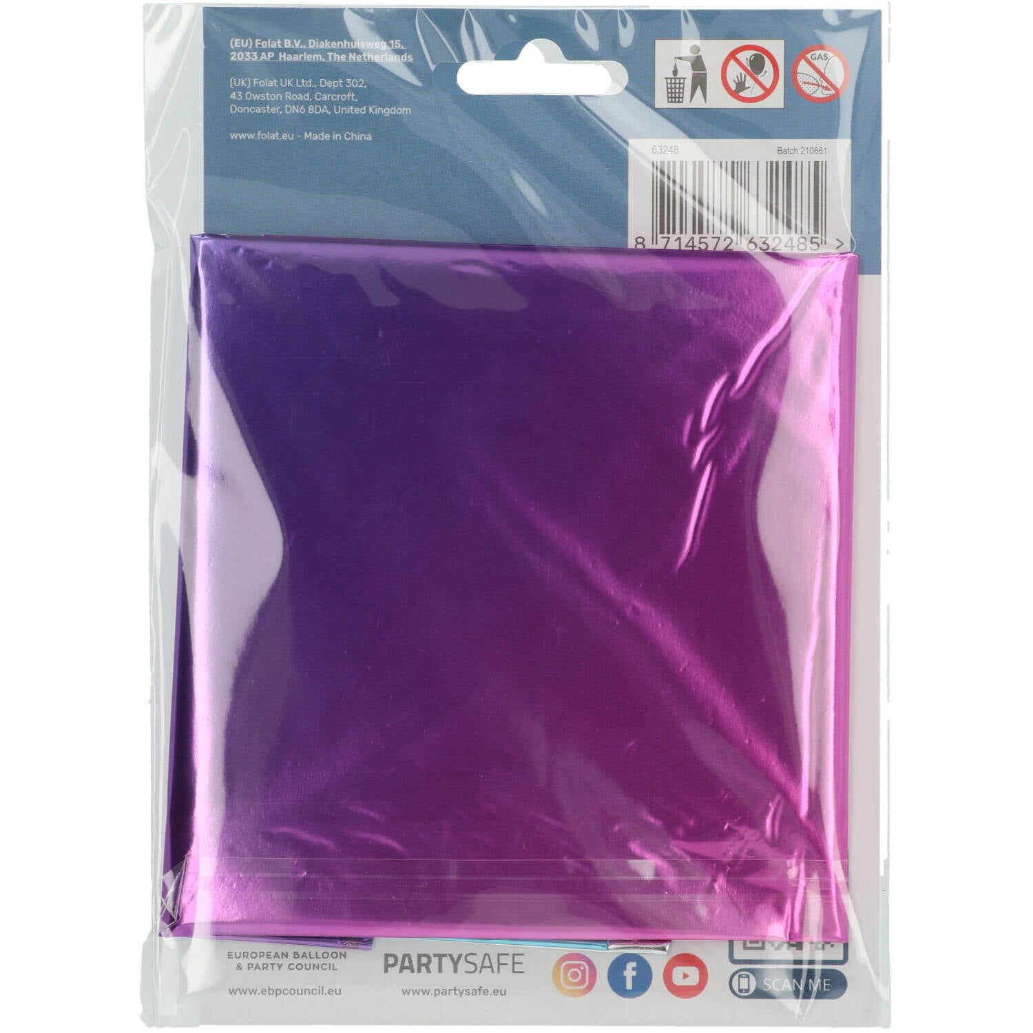 Cijfer Ballon 8 - Yummy Gummy - 86 cm