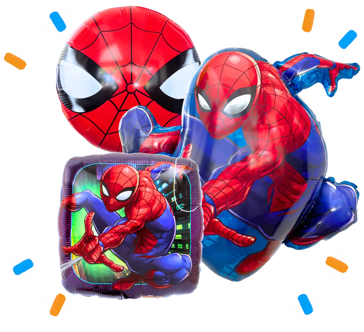 Spiderman XL Trosje - Gevuld Met Helium - 73 cm