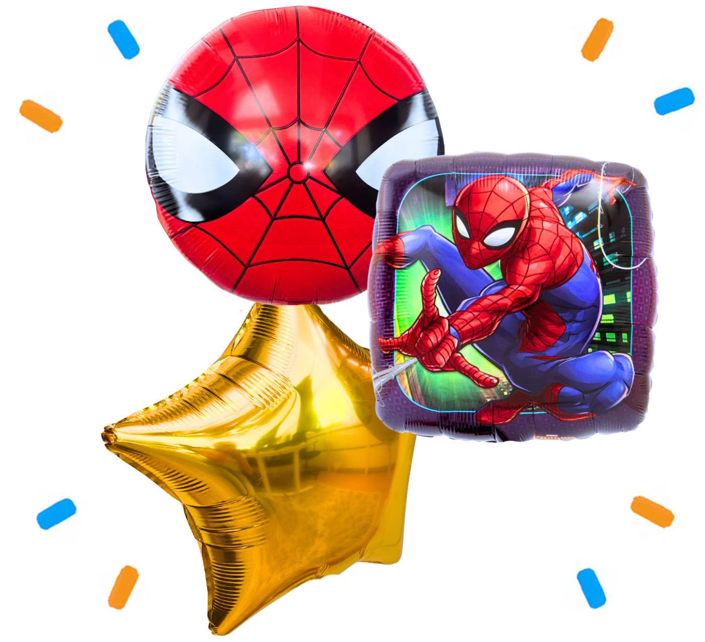 Spiderman Trosje - Gevuld Met Helium - 46 cm