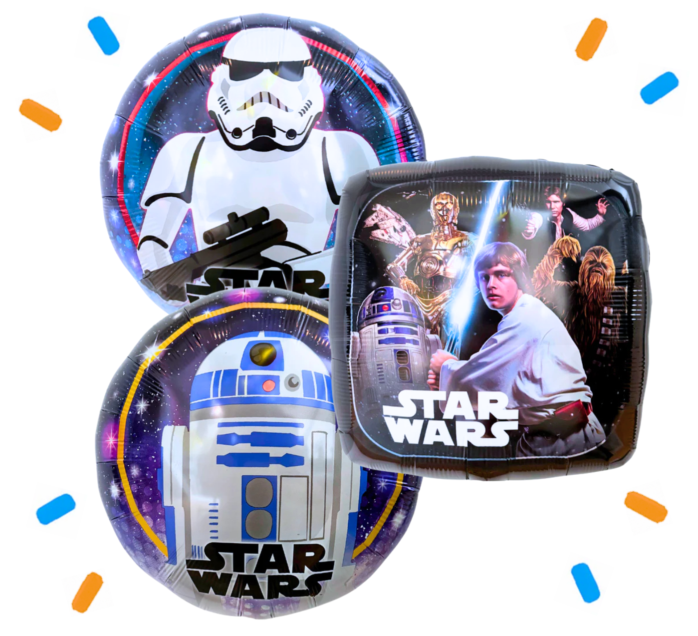 Star Wars Light Side Trosje - Gevuld Met Helium - 46 cm