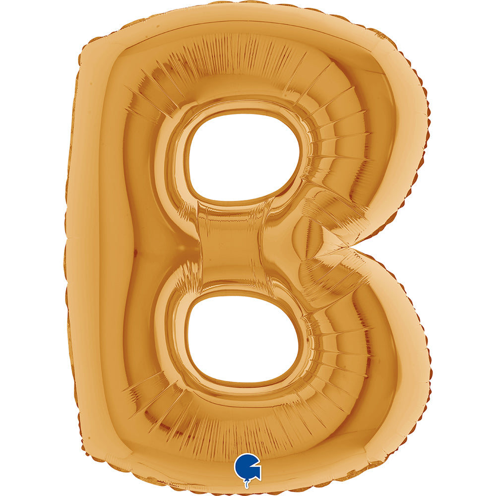 Letter Ballon B Goud 102 cm