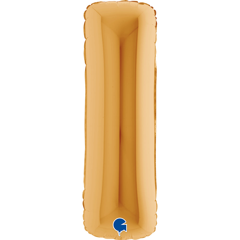 Letter Ballon I Goud 102 cm
