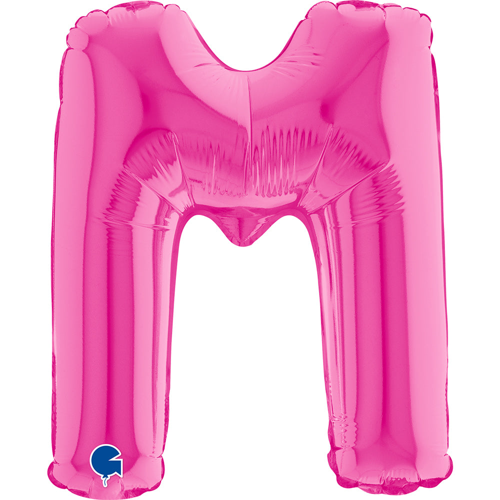 Letter Ballon M Roze - 35 cm