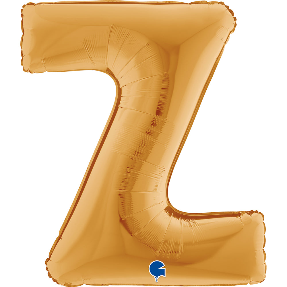 Letter Ballon Z Goud 102 cm