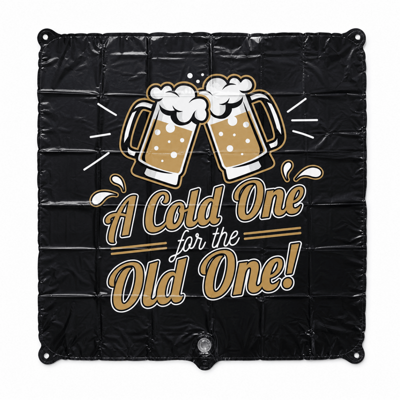 A Cold One For The Old One Folie Ballon - 45 cm - Ballonnenshop.nl