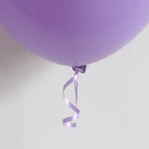 Automatische Ballonsluiters Paars Met Lint 110 Stuks - Ballonnenshop.nl