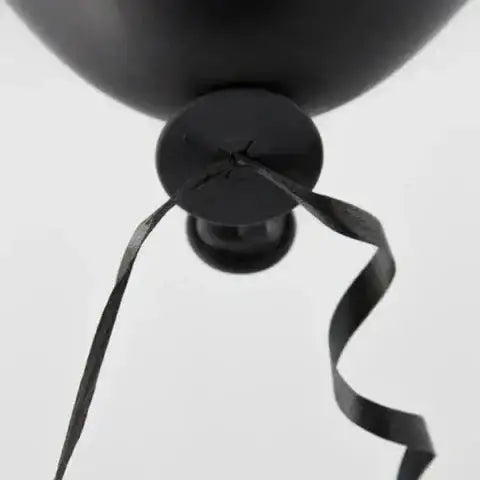 Automatische Ballonsluiters Zwart Met Lint 110 Stuks - Ballonnenshop.nl