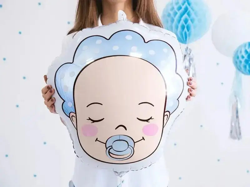 Baby Folie Ballon Jongen - 45 cm - Ballonnenshop.nl