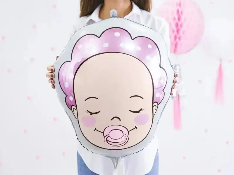 Baby Folie Ballon Meisje - 45 cm - Ballonnenshop.nl