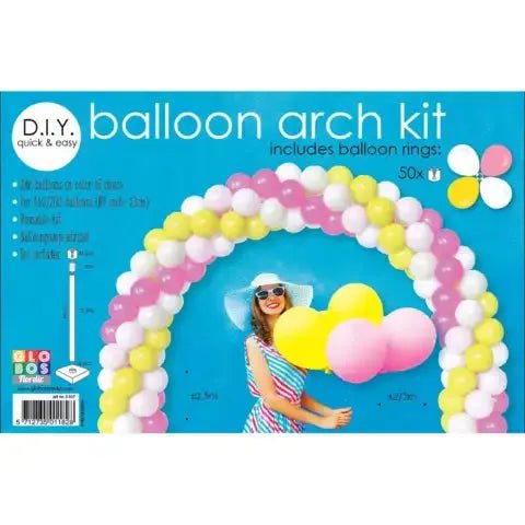Ballonnenboog Zelf Maken Kit 3 x 2,5 m - Ballonnenshop.nl