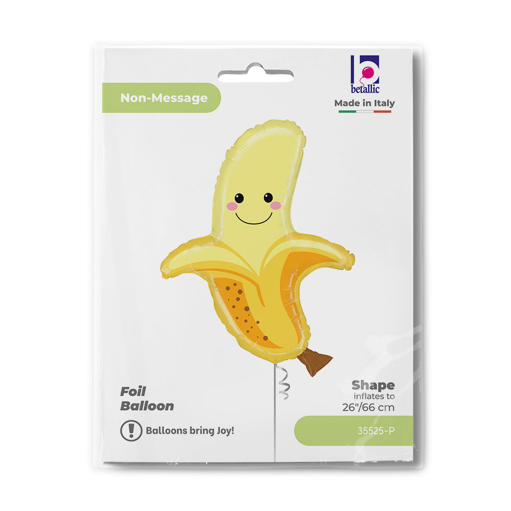 Banaan Folie Ballon 76 cm