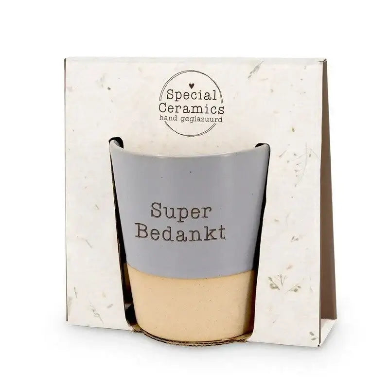 Beker - Super Bedankt - Ballonnenshop.nl