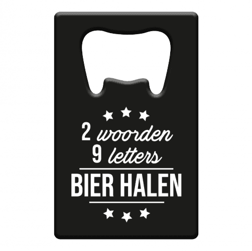 Bier Opener - Bier Halen - Ballonnenshop.nl
