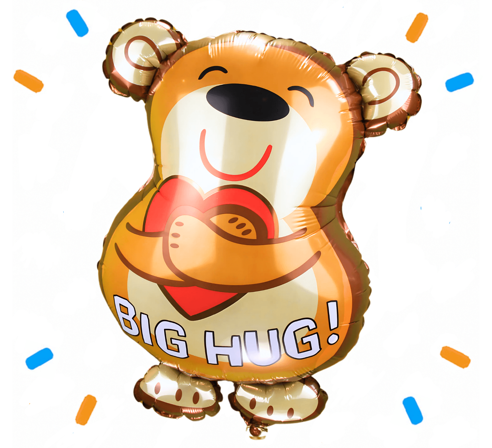 Big Hug Beer Helium Ballon - Gevuld Met Helium - 61 cm - Ballonnenshop.nl