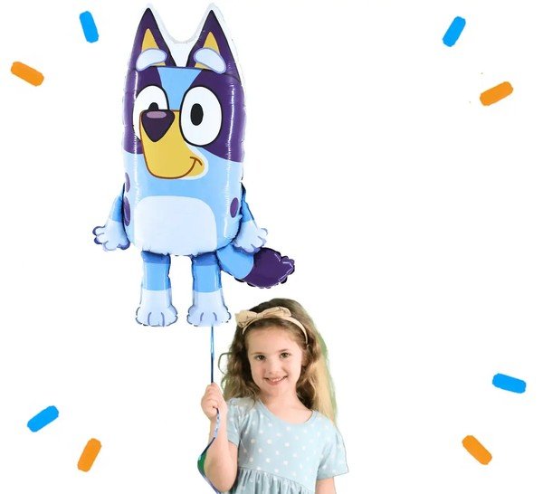 Bluey Helium Ballon - Gevuld Met Helium - 79 cm - Ballonnenshop.nl