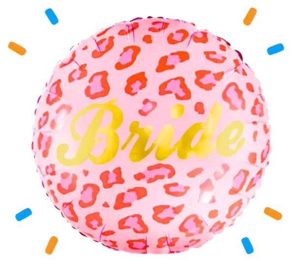 Bride Helium Ballon Roze - Gevuld Met Helium - 45 cm - Ballonnenshop.nl