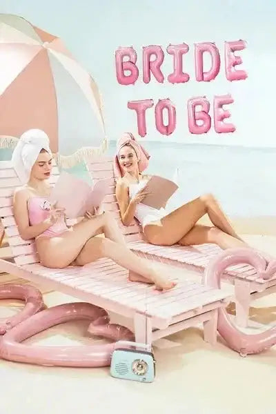 Bride To Be Letter Ballonnen Roze 35 cm - Ballonnenshop.nl