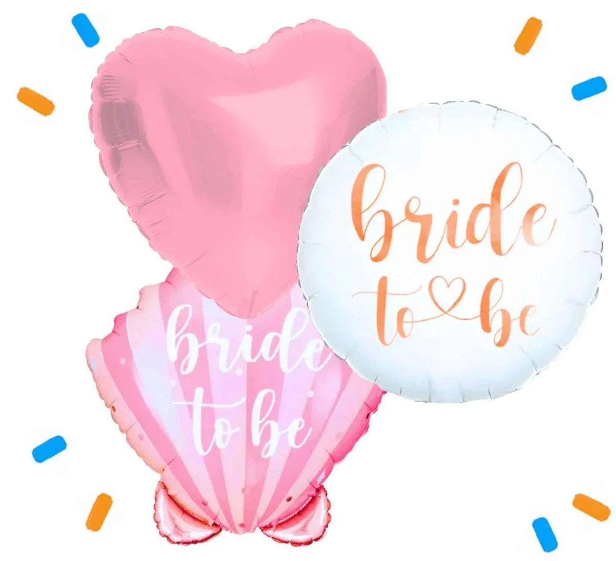 Bride To Be Trosje Helium Ballonnen - Gevuld Met Helium - 46 cm - Ballonnenshop.nl